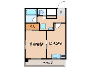 コ－ポひら野の物件間取画像